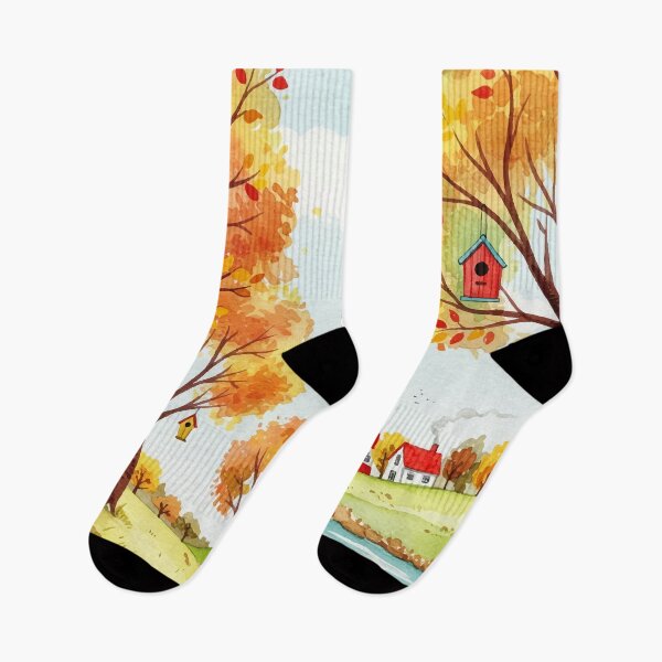 Item preview, Autumn landscape designed and sold by Design4uStudio.