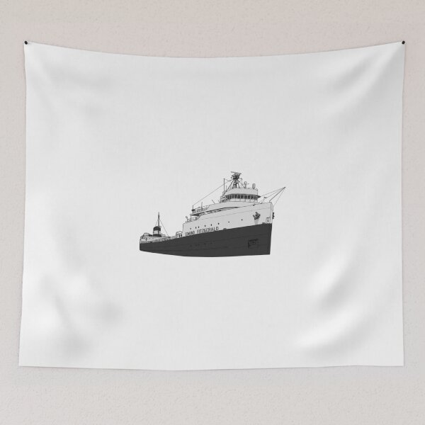 Item preview, Edmund Fitzgerald Memorial designed and sold by JaquelinDach.