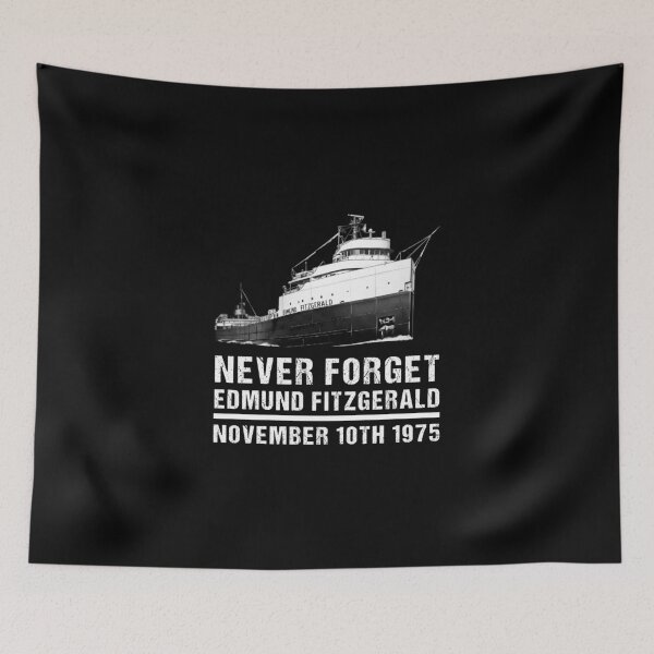 Item preview, Never Forget Edmund Fitzgerald November 10th 1975 designed and sold by JaquelinDach.