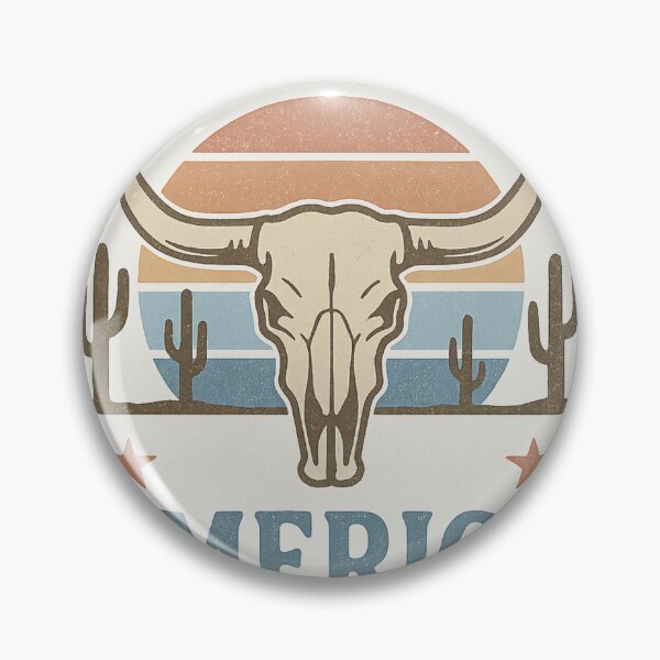 Aperçu de l'œuvre Stay Wild America – Vintage Western Desert Design créée et vendue par johnExpress02.