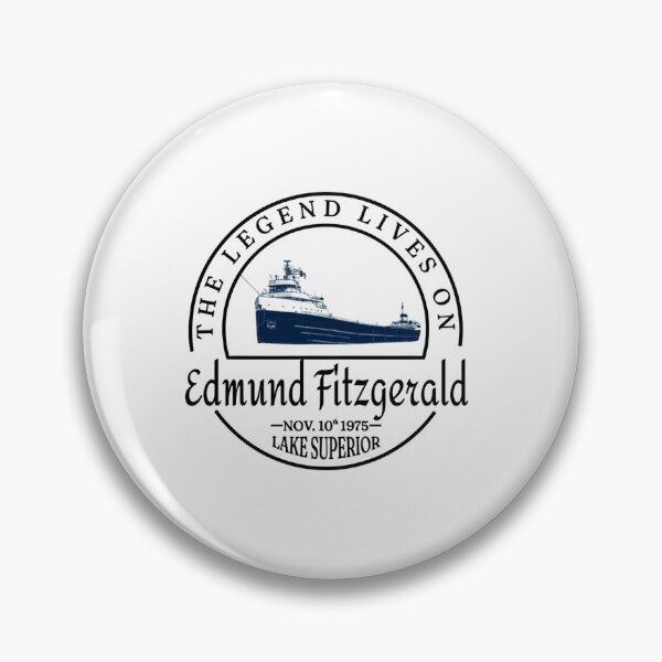 Item preview, The Legend Lives On Edmund Fitzgerald designed and sold by JaquelinDach.