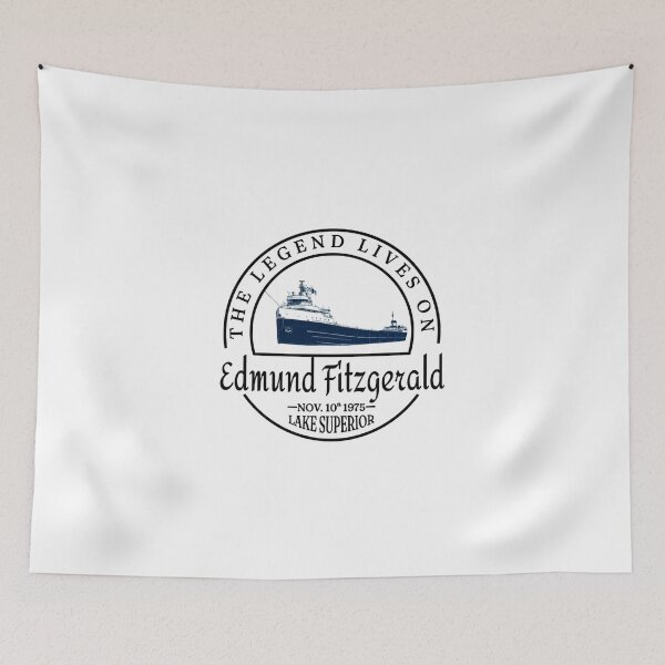 Item preview, The Legend Lives On Edmund Fitzgerald designed and sold by JaquelinDach.