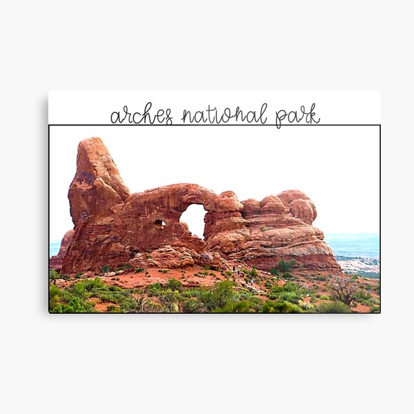 Arches Metal Print