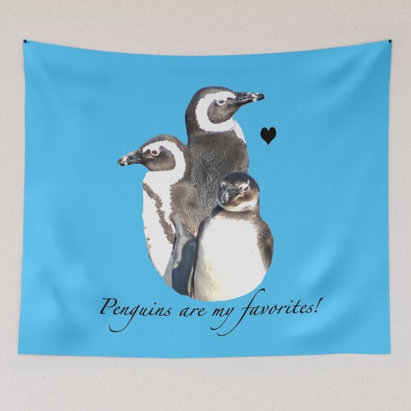 Artikelvorschau, Geschenkidee Penguins are my favorites  entworfen und verkauft von Katja LebenFreude.