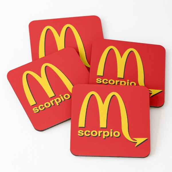 Item preview, Zodiac Scorpio Burger Logo designed and sold by Checkerworks.