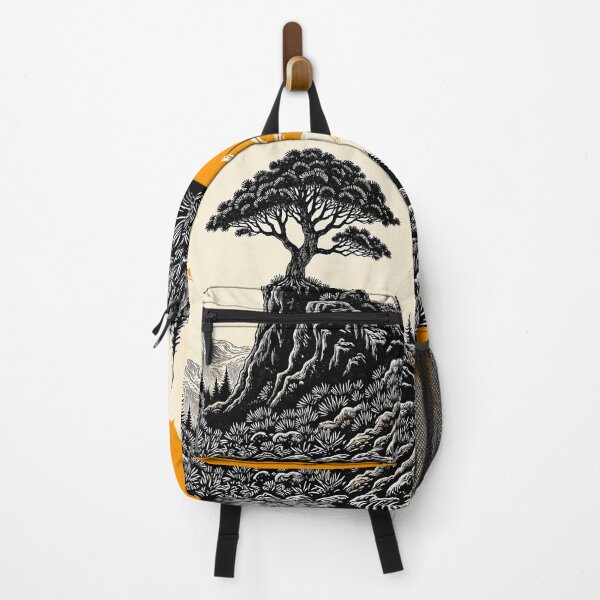 Item preview, Tree on a rock in the forest designed and sold by Palatinasart.