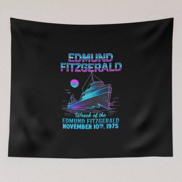 Item preview, Wreck of Edmund Fitzgerald 1975 Neon designed and sold by JaquelinDach.