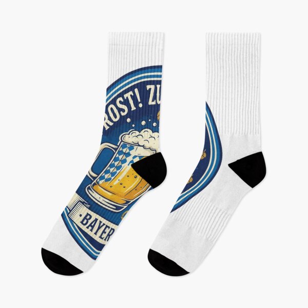 Item preview, Prost! Zum Wohl. Bayern Fest" Bavarian Beer Mugs Cheers Design designed and sold by Sushikidsntoddlers.