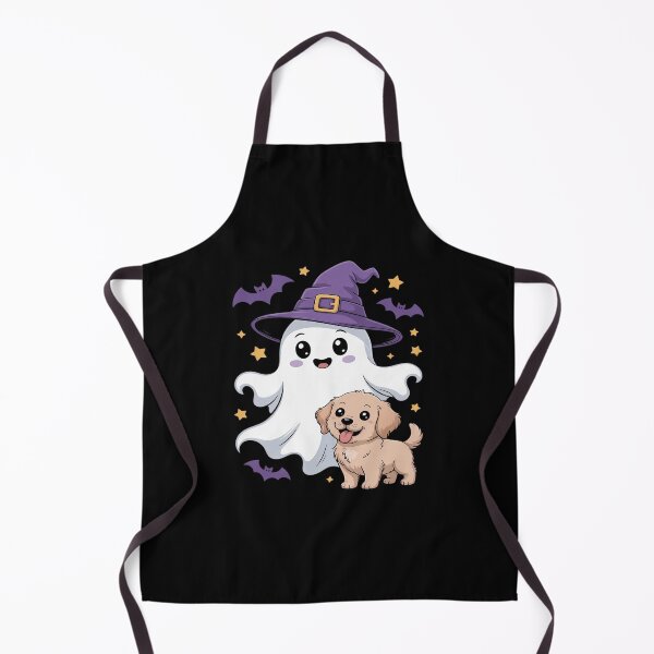 Item preview, Ghost Golden Retriever Witch Halloween Dog Lover designed and sold by Jadiantukora.