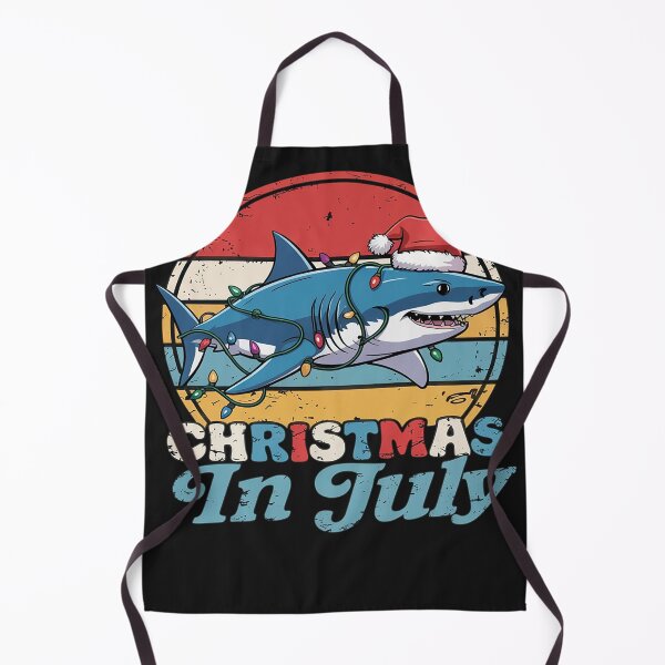 Item preview, Lighting Shark Lover Vintage Retro Shark Christmas In July designed and sold by AvagondaMind.