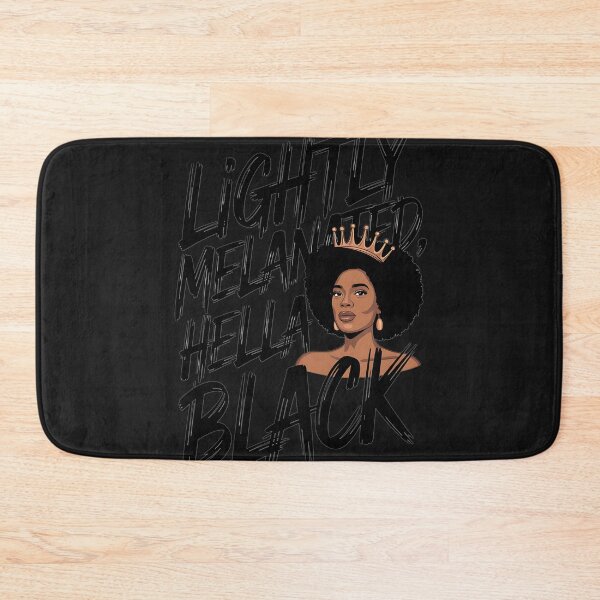 Item preview, Lightly Melanated Hella Black Afro Queen African American designed and sold by AvagondaMind.