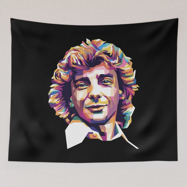 Item preview, Barry Manilow Graphic Art Design T-Shirt designed and sold by AlanWhitefoot.