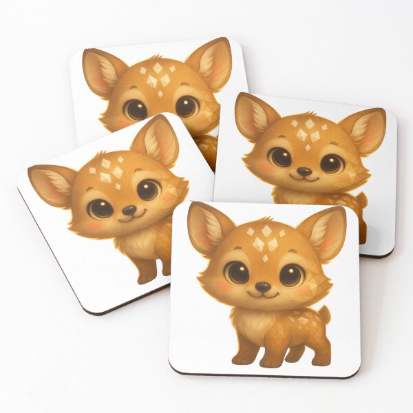 Item preview, GeoCuddle Fawn – Cute Geometric Baby Deer Illustration designed and sold by GeoWild Designs.
