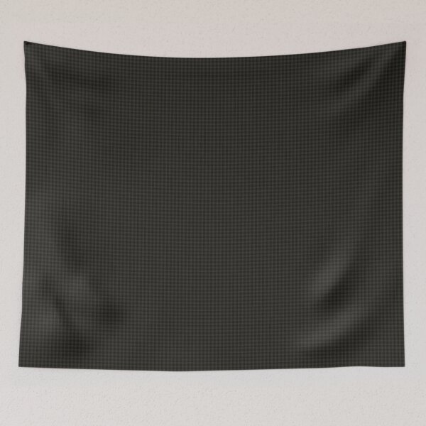 Item preview, Retro Coquette Cottagecore Checkered Gingham Pattern in Black designed and sold by SamJanner.
