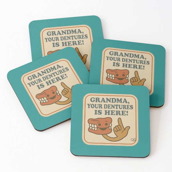 Artikelvorschau, LaMaisonOfMY NAGGING STICKERS COLLECTION „Oma, Ihre Prothese ist da!“ Auf Grün entworfen und verkauft von LaMaisonOfMY.