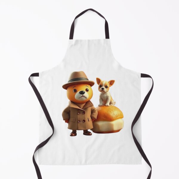 Item preview, Detective Muffin and Bread Pudding – Cute Duo designed and sold by ReineDingo.