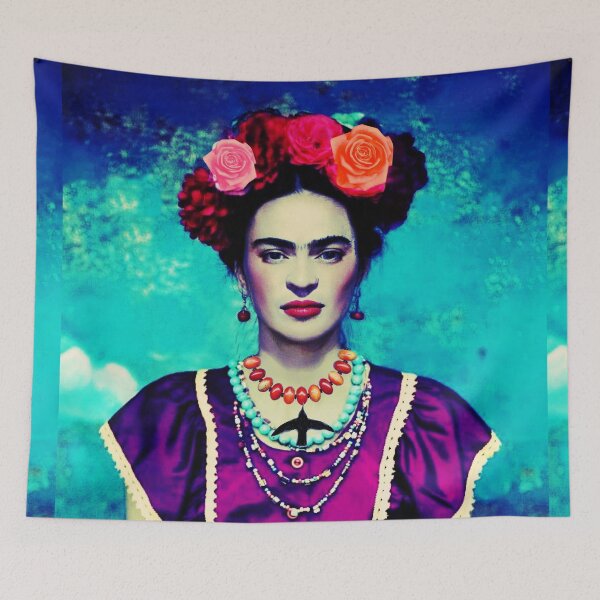 Item preview, Frida Kahlo Colorful  designed and sold by FridaArtGallery.