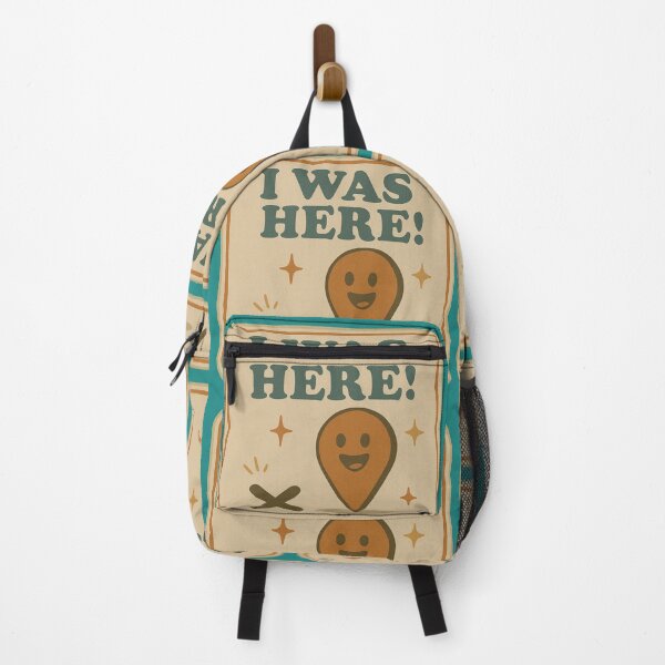 Item preview, LaMaisonOfMY NAGGING STICKERS COLLECTION “I Was Here!” On Green designed and sold by LaMaisonOfMY.