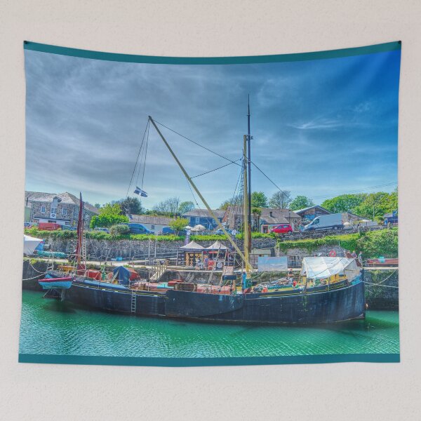 Item preview, Charlestown Harbour Cornwall designed and sold by Alisonchambers2.