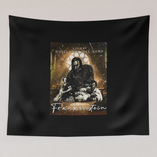 Item preview, Vintage Frankenstein Guillermo Del Toro Posterart  designed and sold by JaquelinDach.