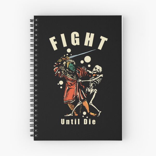 Item preview, Fight until die designed and sold by BUBLDESIGNS.