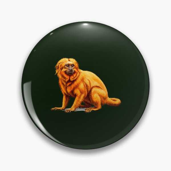 Artikelvorschau, Goldener Löwenäffchen des Atlantischen Regenwaldes (Übergröße) entworfen und verkauft von BUBLDESIGNS.