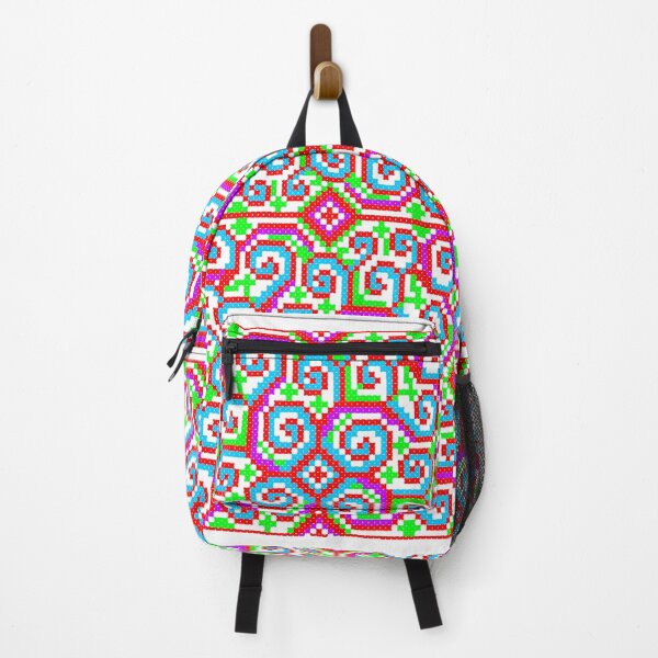 Item preview, Hmong cross stitch colorful pattern textiles designed and sold by Jassicaxyooj.
