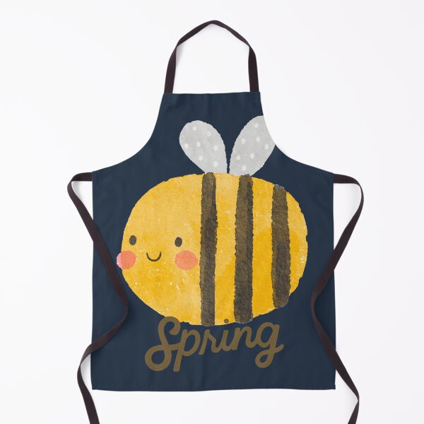 Item preview, Cute Bee Spring – Watercolor Happy Bee Illustration designed and sold by FratddArtworks.