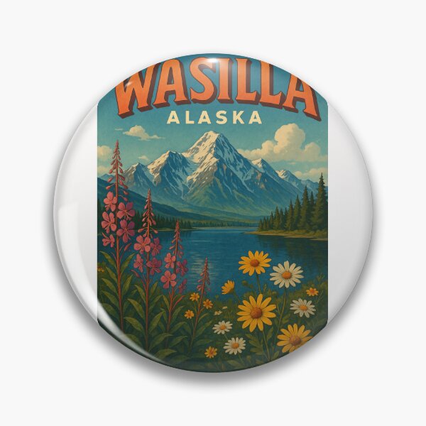 Item preview,  Wasilla Autumn Meadow with Pioneer Peak, Alaska designed and sold by Places On Earth.