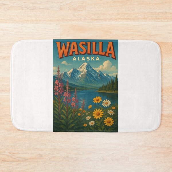 Item preview,  Wasilla Autumn Meadow with Pioneer Peak, Alaska designed and sold by Places On Earth.