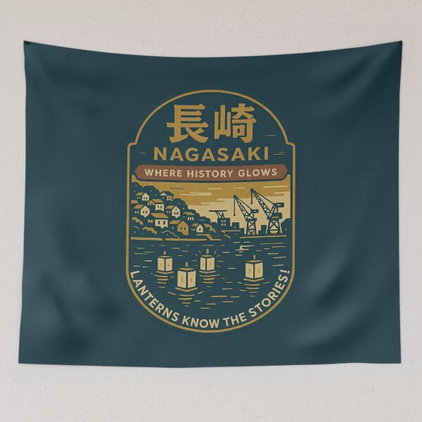 Item preview, Lantern Lights Of Nagasaki Nights designed and sold by EdvvinStudios.