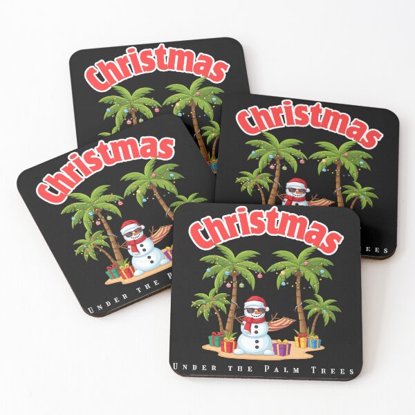 Item preview, Christmas Under the Palm Trees Tropical Holiday T-Shirt designed and sold by Estte-creative.