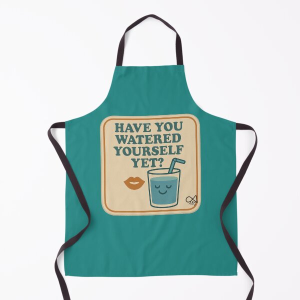 Item preview, LaMaisonOfMY NAGGING STICKERS COLLECTION “Have You Watered Yourself Yet?” On Green designed and sold by LaMaisonOfMY.