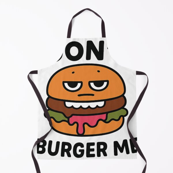 Item preview, Don’t Burger Me – Funny Cartoon Burger Character designed and sold by Kayiwa Craves.