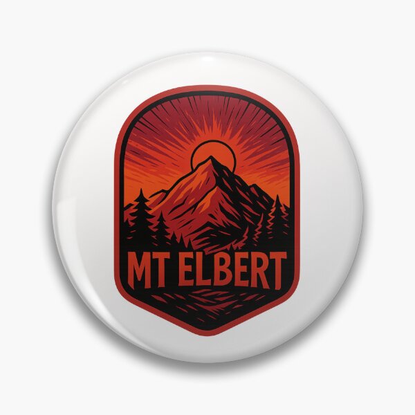 Item preview,  Mount Elbert Colorado Badge Emblem designed and sold by Places On Earth.