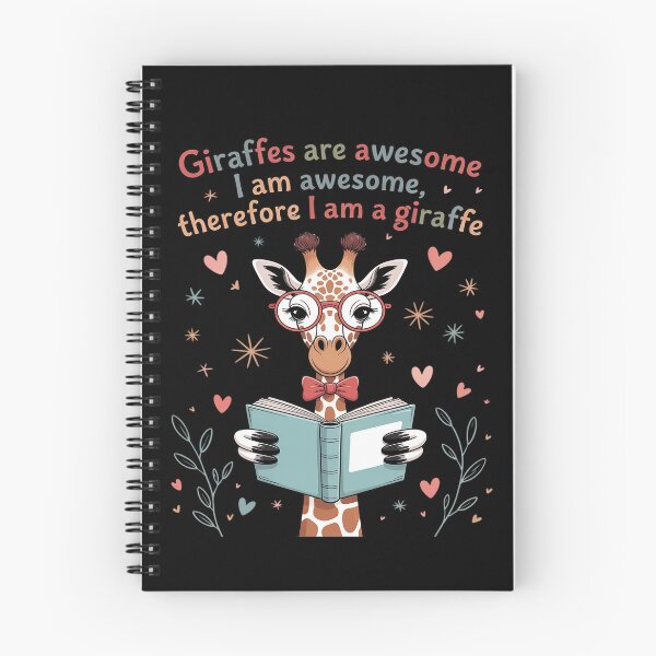 Item preview, Giraffe's are Awesome I am Awesome Therefore I am a Giraffe designed and sold by petrichorsworld.