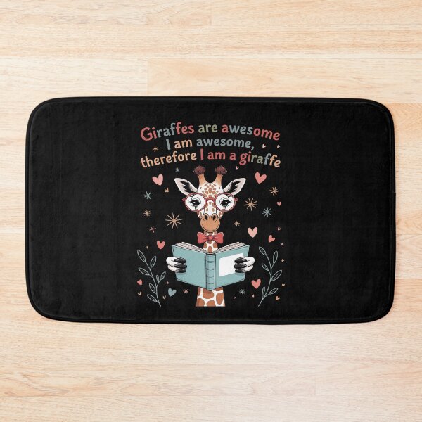 Item preview, Giraffe's are Awesome I am Awesome Therefore I am a Giraffe designed and sold by petrichorsworld.