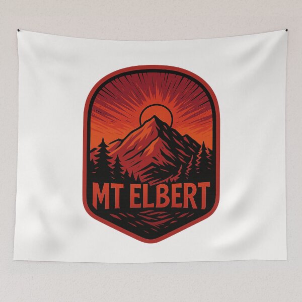 Item preview,  Mount Elbert Colorado Badge Emblem designed and sold by Places On Earth.