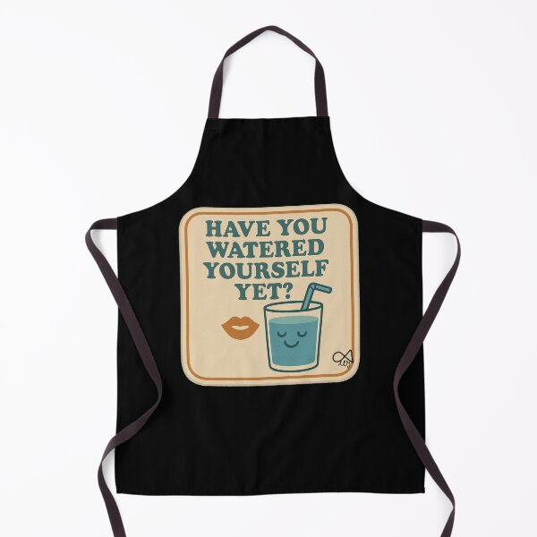 Item preview, LaMaisonOfMY NAGGING STICKERS COLLECTION “Have You Watered Yourself Yet?” On Black designed and sold by LaMaisonOfMY.