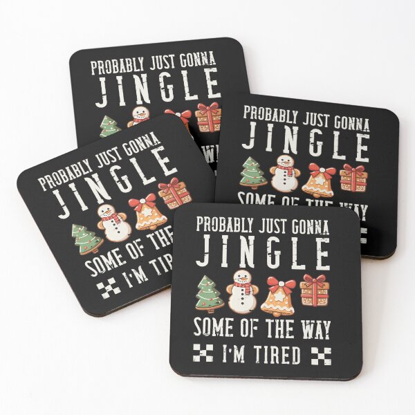 Item preview, Funny Christmas Cookie Mug – I’m Tired Jingle Quote designed and sold by LarryMBrown.