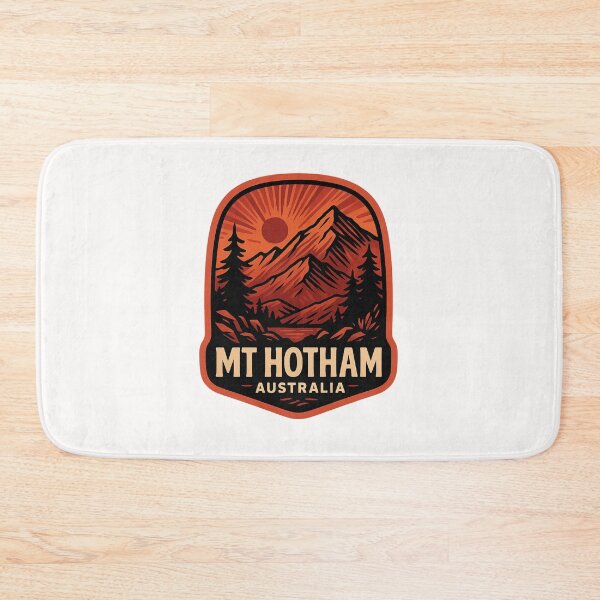 Item preview,  Mt Hotham Sunset Badge, Victorian Alps Australia designed and sold by Places On Earth.