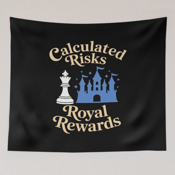 Item preview, Girl Power Chess Queen Calculated Risks Royal Rewards designed and sold by petrichorsworld.
