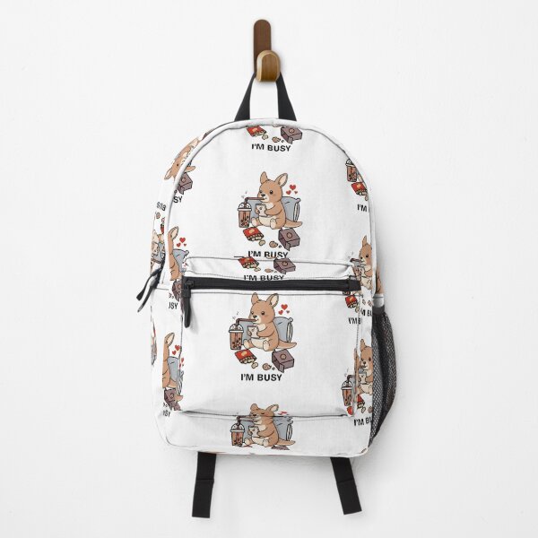 Item preview, Funny Kangaroo Im Busy Boba Tea Zoo Boys Girls Kids designed and sold by rafaeltto.
