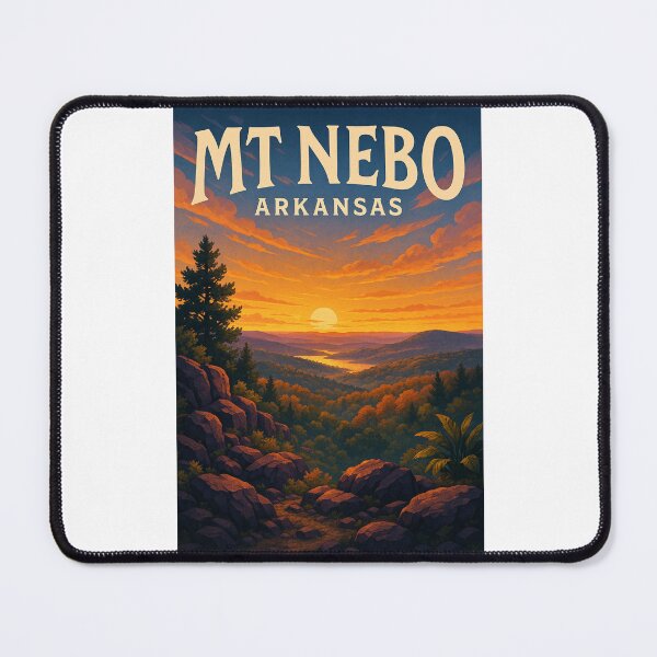 Item preview, Mount Nebo Rock Trail Sunset, Arkansas designed and sold by Places On Earth.