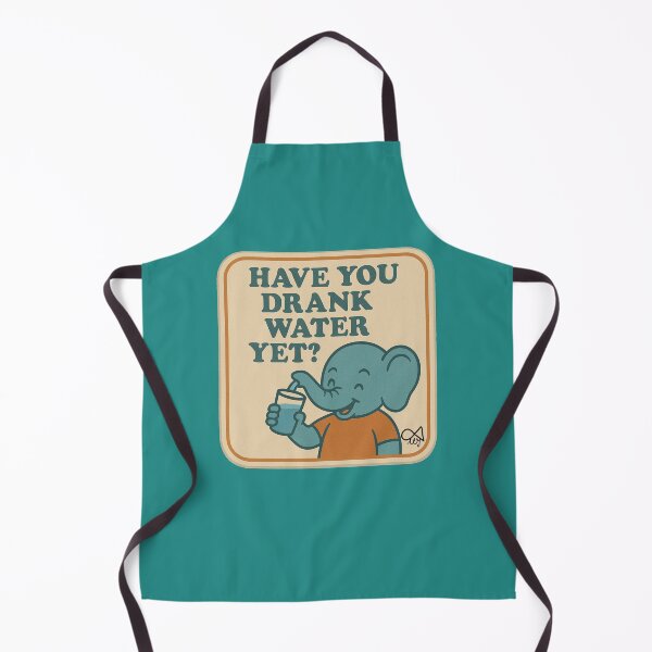 Item preview, LaMaisonOfMY NAGGING STICKERS COLLECTION “Have You Drank Water Yet?” On Green designed and sold by LaMaisonOfMY.
