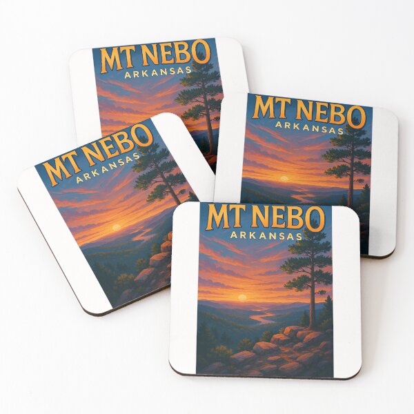 Item preview,  Mount Nebo Sunset Over Arkansas River Valley designed and sold by Places On Earth.