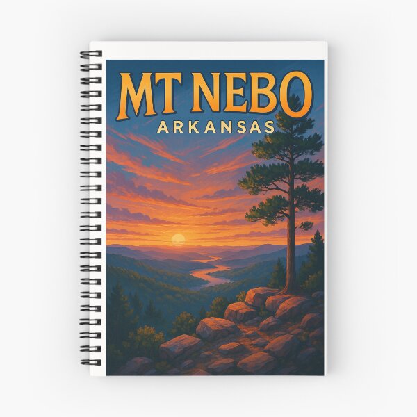 Item preview,  Mount Nebo Sunset Over Arkansas River Valley designed and sold by Places On Earth.