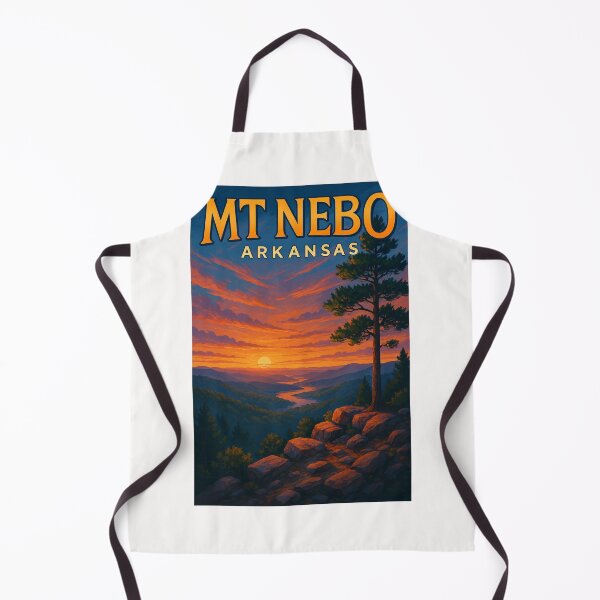 Item preview, Mount Nebo Sunset Over Arkansas River Valley designed and sold by Places On Earth.