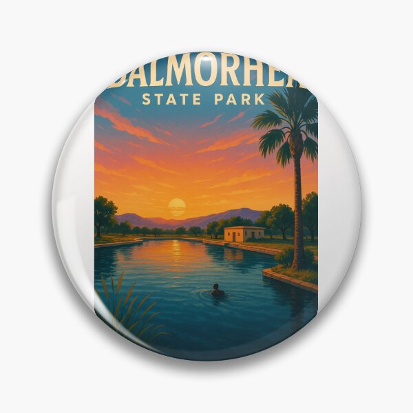 Item preview, Sunset Reflections at Balmorhea State Park designed and sold by Places On Earth.