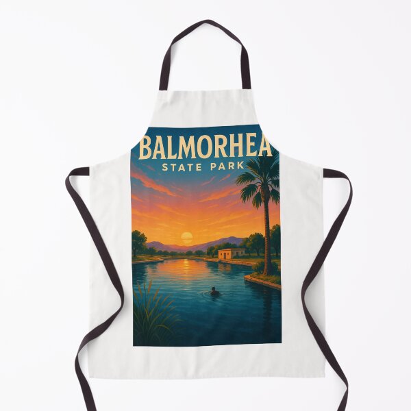 Item preview, Sunset Reflections at Balmorhea State Park designed and sold by Places On Earth.